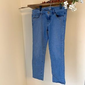 LOFT Modern Cuffed Cropped Jeans